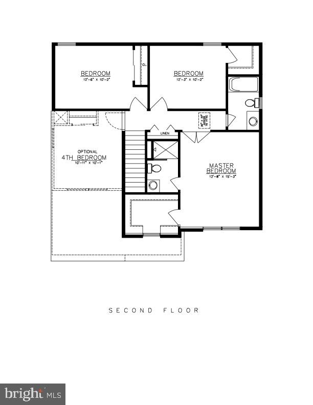 102 Valleybrook Road East Cherry Hill, NJ 08034 - Photo 6 of 36 Second floor layout