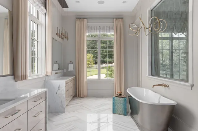 a view of a living room and entry way