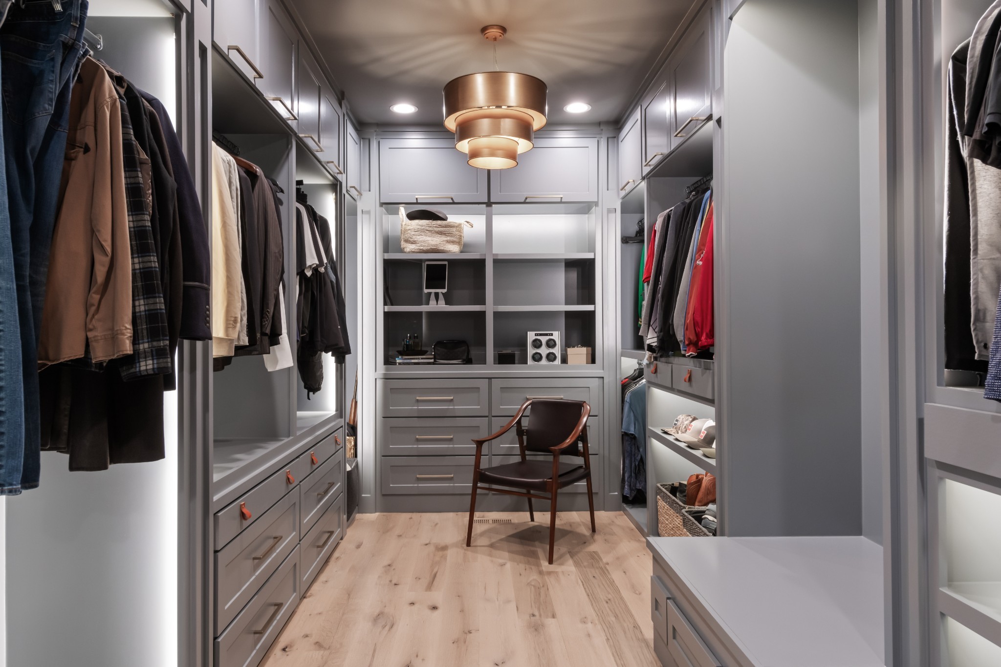 1561 Sunset Road Brentwood, TN 37027 - Photo 31 of 67 a view of walk in closet with clothes and shoes