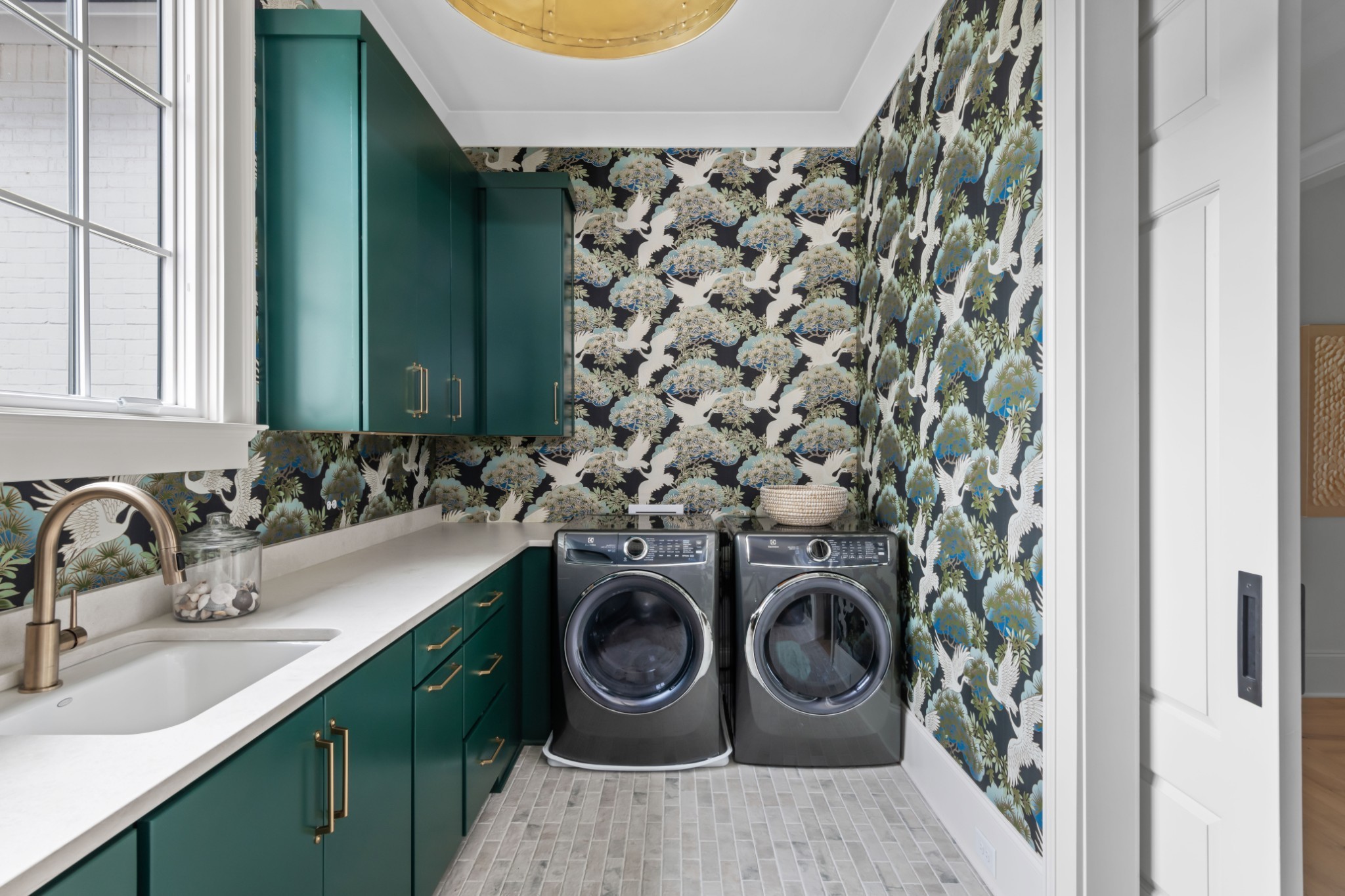 1561 Sunset Road Brentwood, TN 37027 - Photo 47 of 67 a bathroom with a sink a washer and dryer