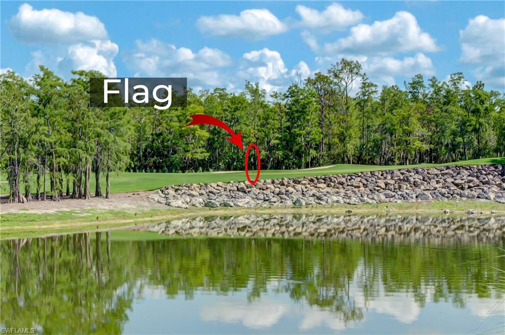 8600 Cedar Hammock Circle, Unit 1313 Naples, FL 34112 - Photo 32 of 41 a view of a lake with a yard