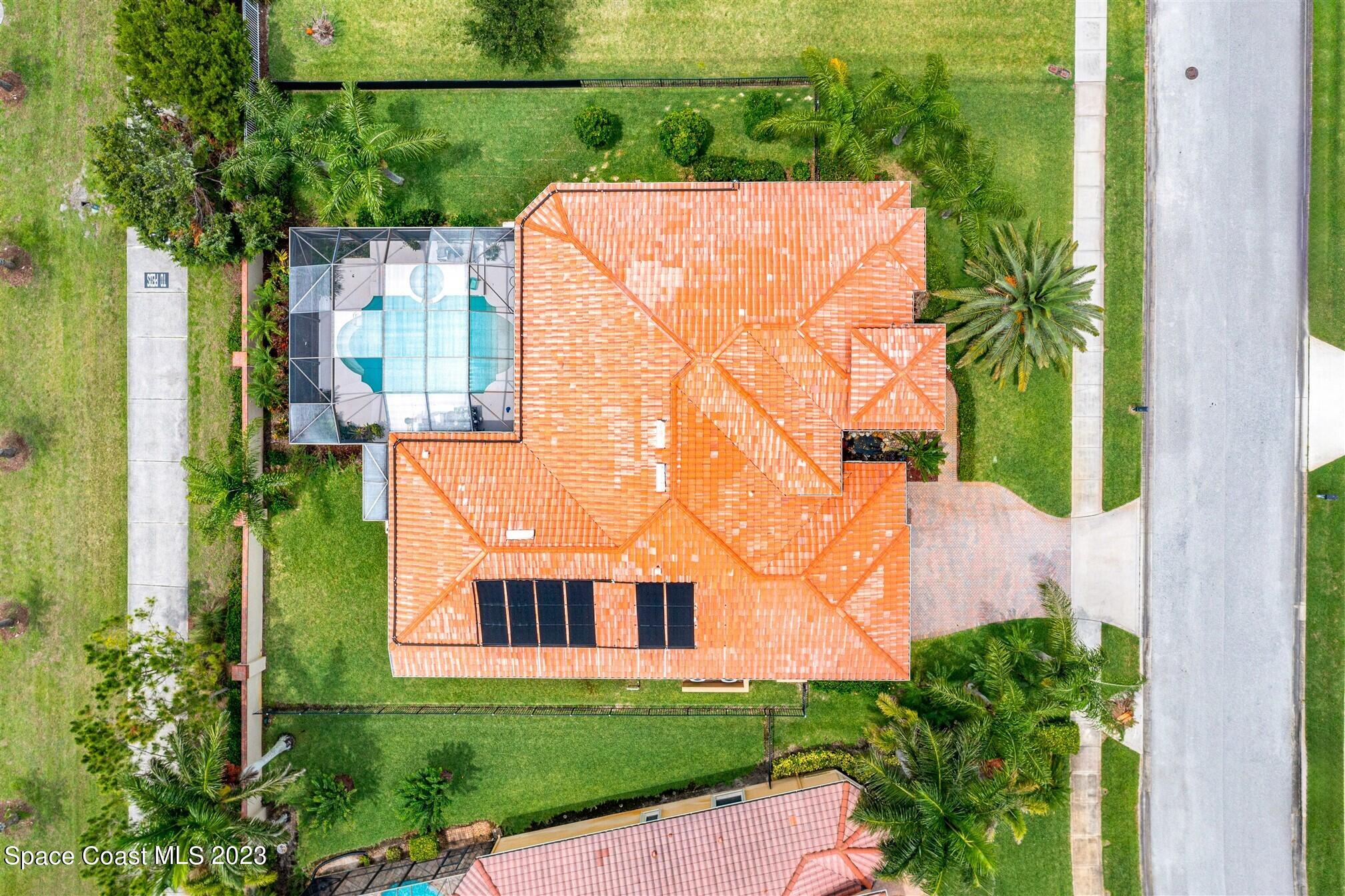 3550 Thurloe Drive Rockledge, FL 32955 - Photo 41 of 44 an aerial view of a house
