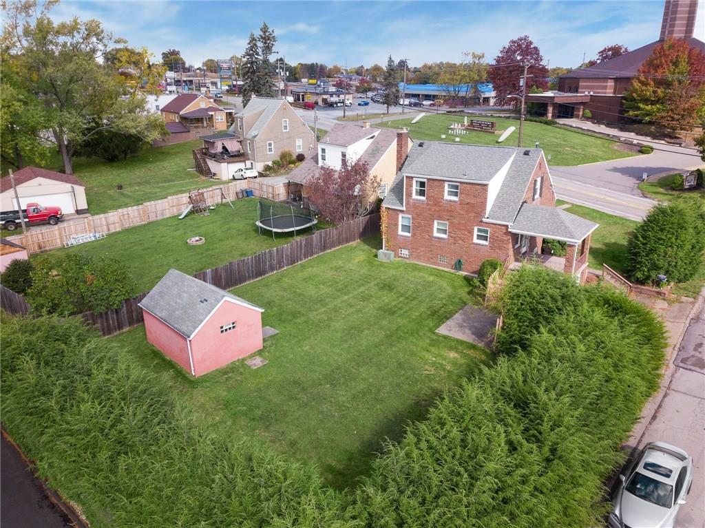 2265 Brodhead Road Aliquippa, PA 15001 - Photo 3 of 25 Can you say dream yard?! Tabletop flat, completely private AND fenced in.