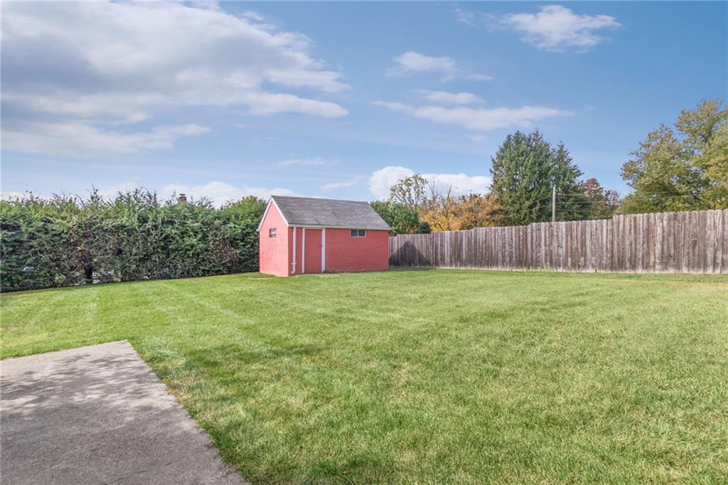 2265 Brodhead Road Aliquippa, PA 15001 - Photo 6 of 25 Large shed convenient for storage... but again the privacy..!
