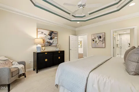 a view of a room with drop ceiling