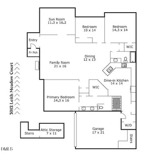 $650,000 | 3012 Leith Meadow Court, Cary, NC 27511