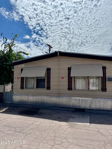 a view of a house with a balcony