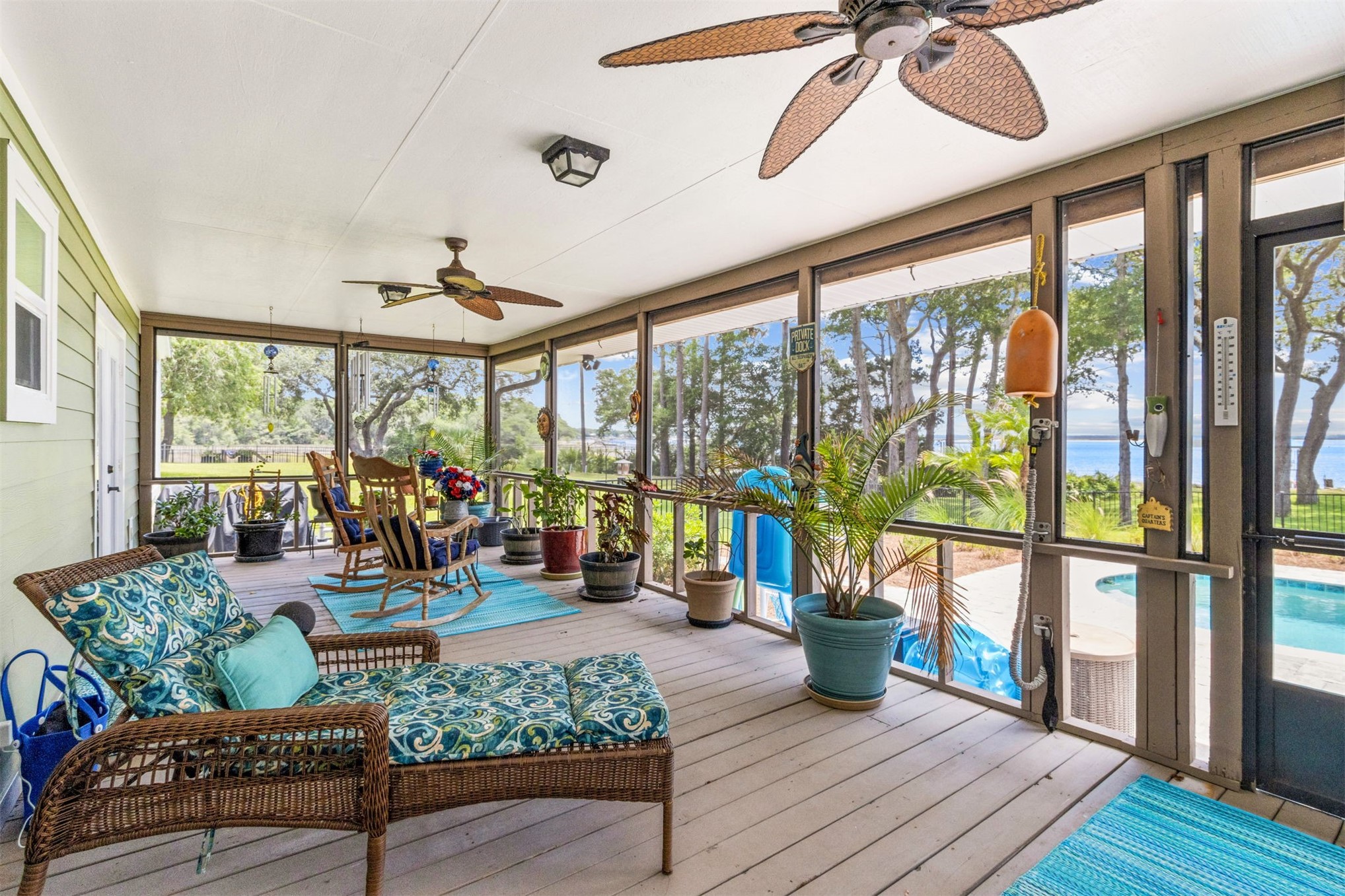 95210 Cook Road Fernandina Beach, FL 32034 - Photo 31 of 70 a view of a living room and balcony