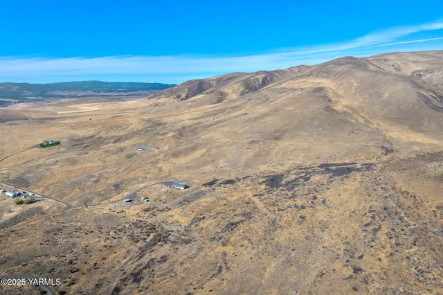 a view of a dry yard