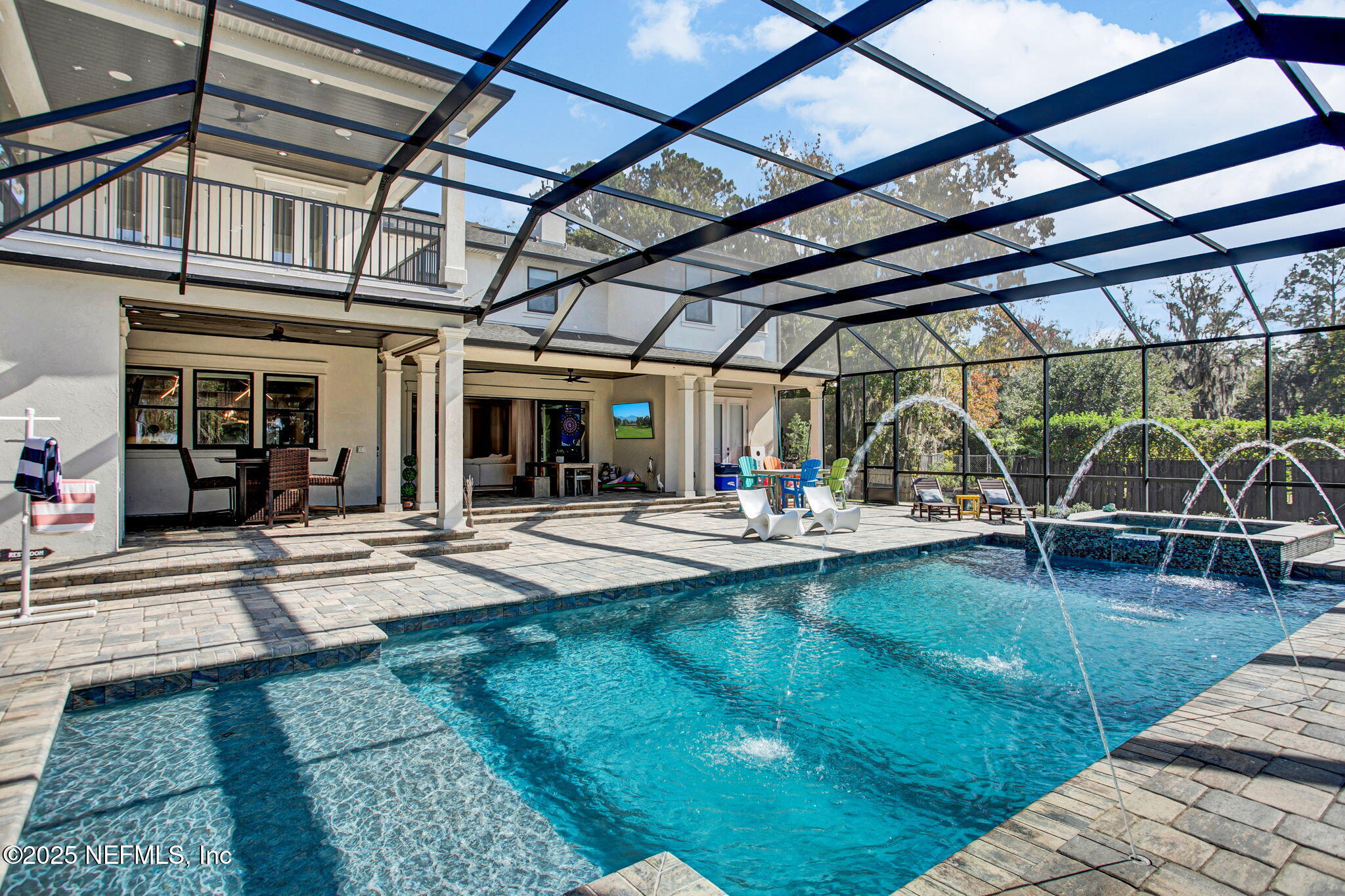13224 Mandarin Road Jacksonville, FL 32223 - Photo 19 of 36 a view of a swimming pool with a patio