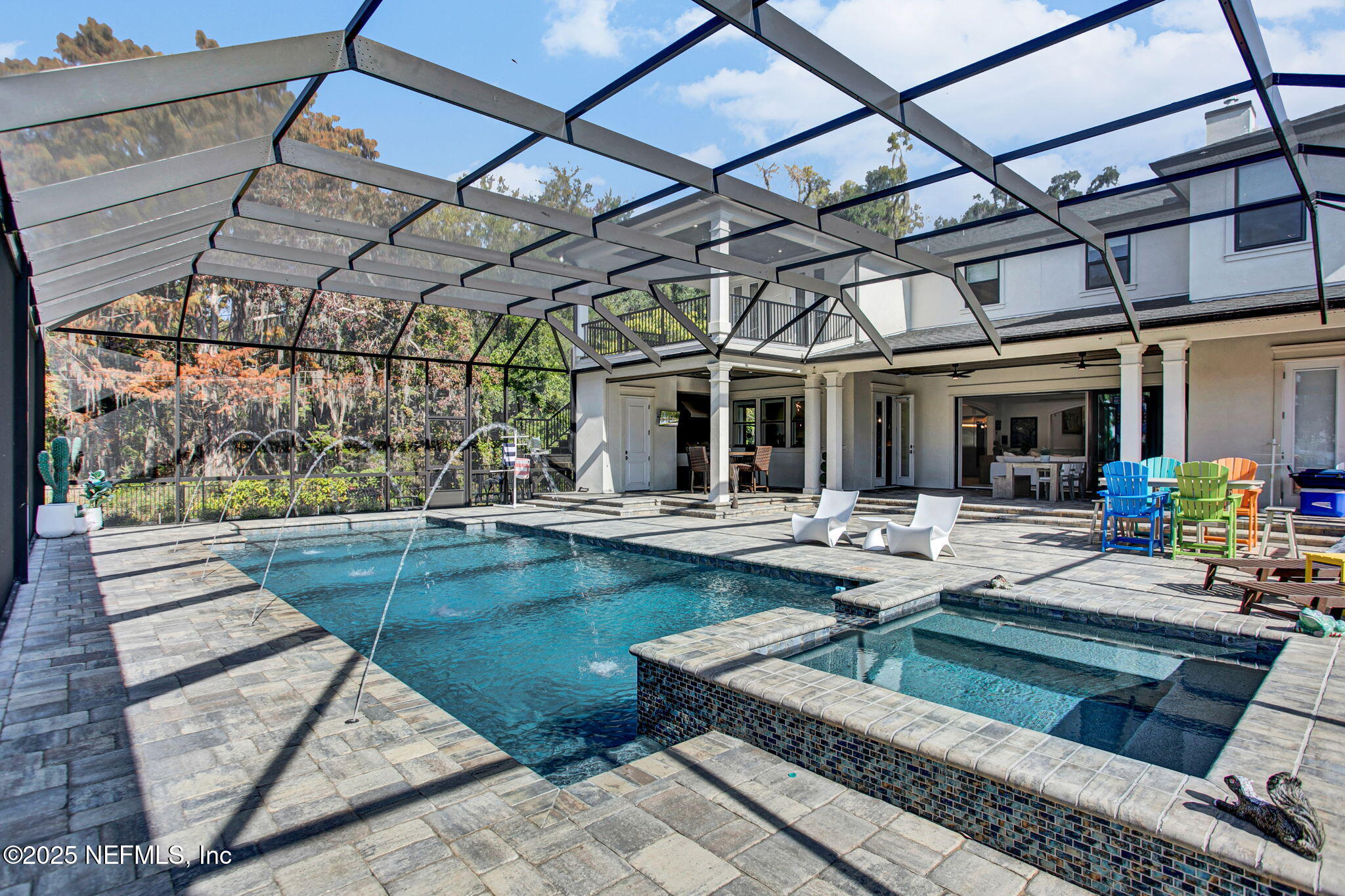 13224 Mandarin Road Jacksonville, FL 32223 - Photo 20 of 36 a view of a swimming pool with a patio