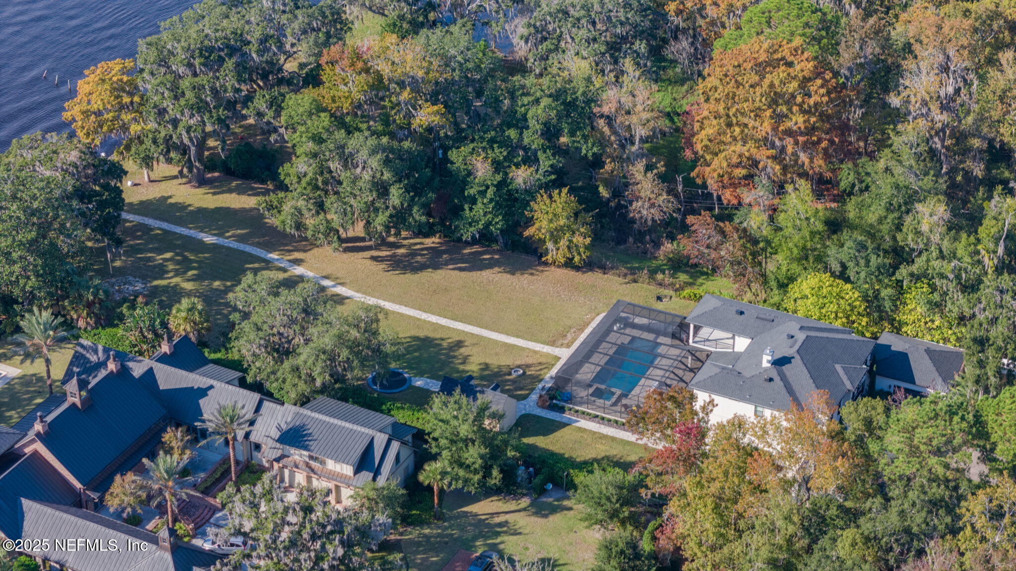 13224 Mandarin Road Jacksonville, FL 32223 - Photo 2 of 36 an aerial view of house with yard