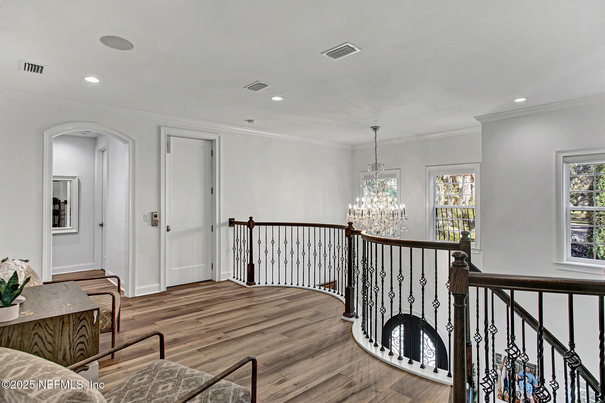 13224 Mandarin Road Jacksonville, FL 32223 - Photo 33 of 36 a bedroom with furniture and wooden floor