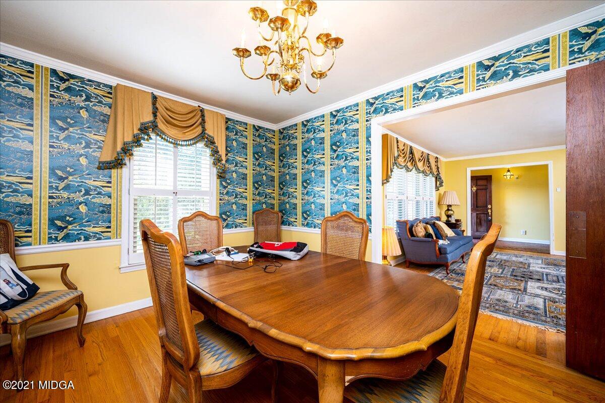 6434 Bevin Drive Macon, GA 31216 - Photo 18 of 28 a view of a dining room with furniture window and outside view