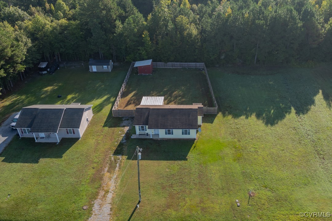 96 Horseshoe Road Jarratt, VA 23867 - Photo 33 of 36 Drone / aerial view