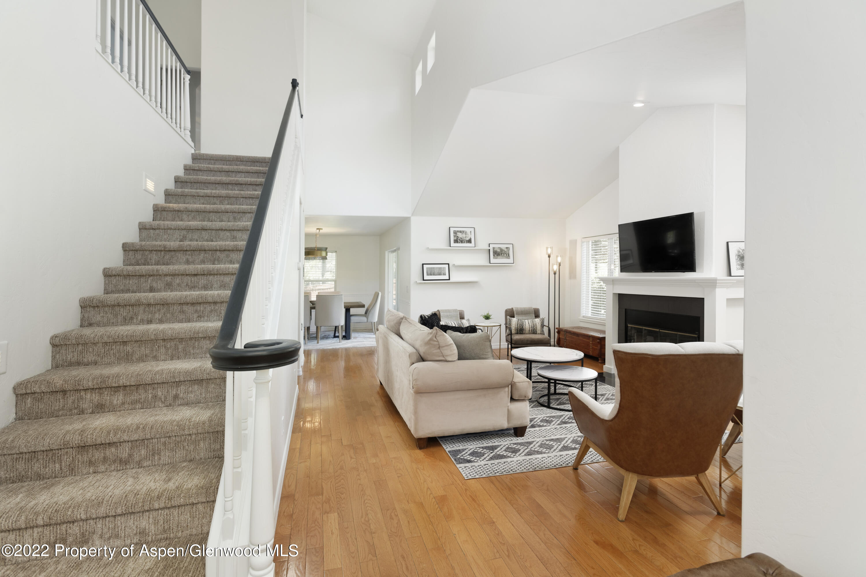 965 Lupine Circle Basalt, CO 81621 - Photo 8 of 31 a living room with furniture and a fireplace