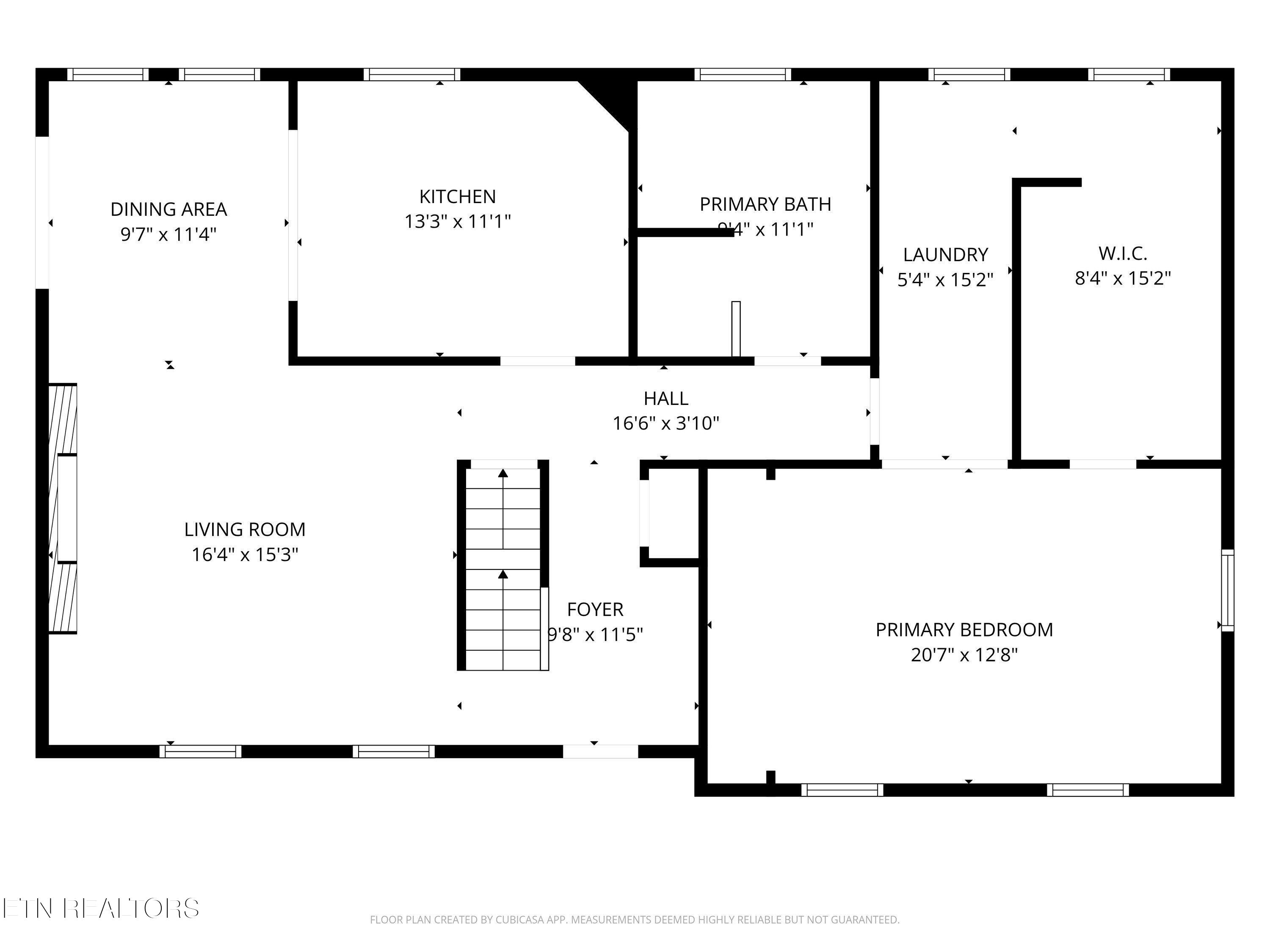 6239 North Trigonia Road Greenback, TN 37742 - Photo 48 of 50 Main Level Floorplan