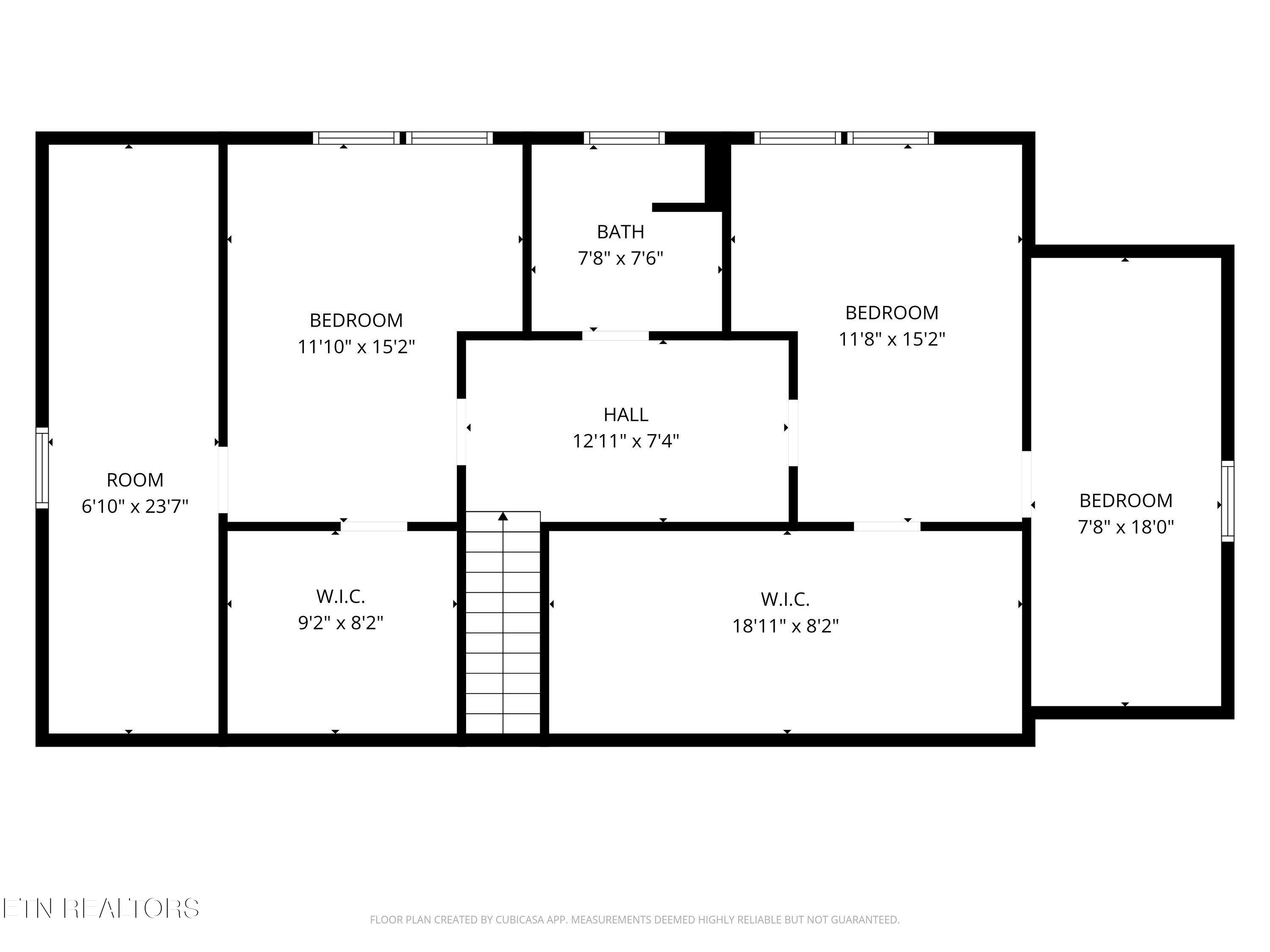 6239 North Trigonia Road Greenback, TN 37742 - Photo 49 of 50 2nd Floor Floorplan