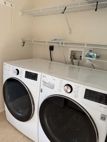 a view of storage and utility room