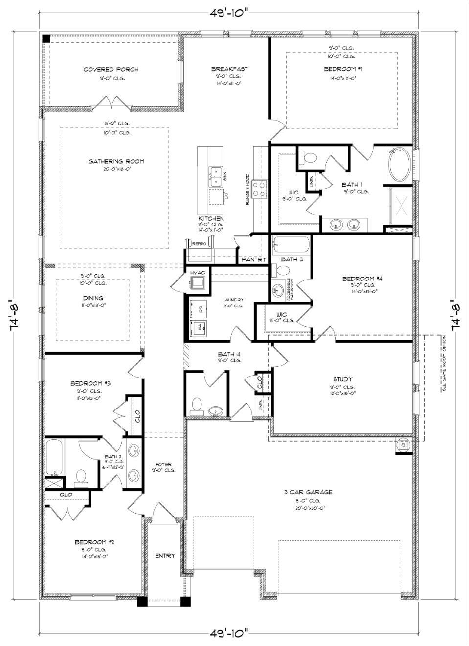 23099 Stock Avenue Foley, AL 36535 - Photo 31 of 31 Floor Plan