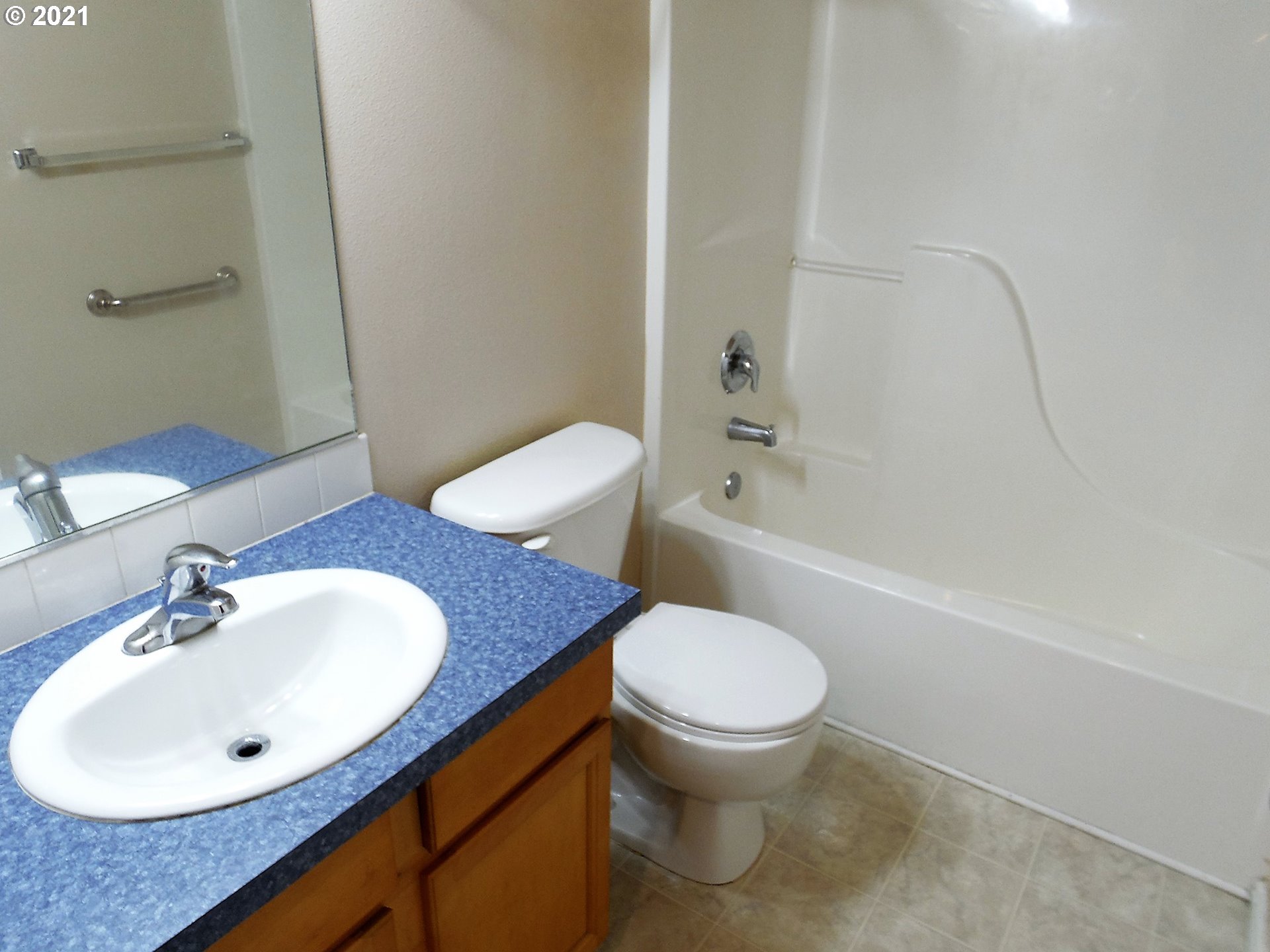 185 Lebleu Lane Winston, OR 97496 - Photo 7 of 23 a bathroom with a sink and a mirror