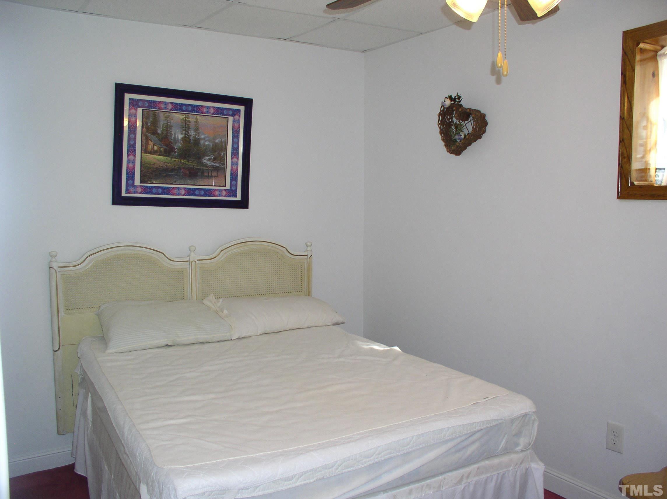 64 Fish Trail Bracey, VA 23919 - Photo 29 of 39 a bedroom with a bed and a painting on the wall