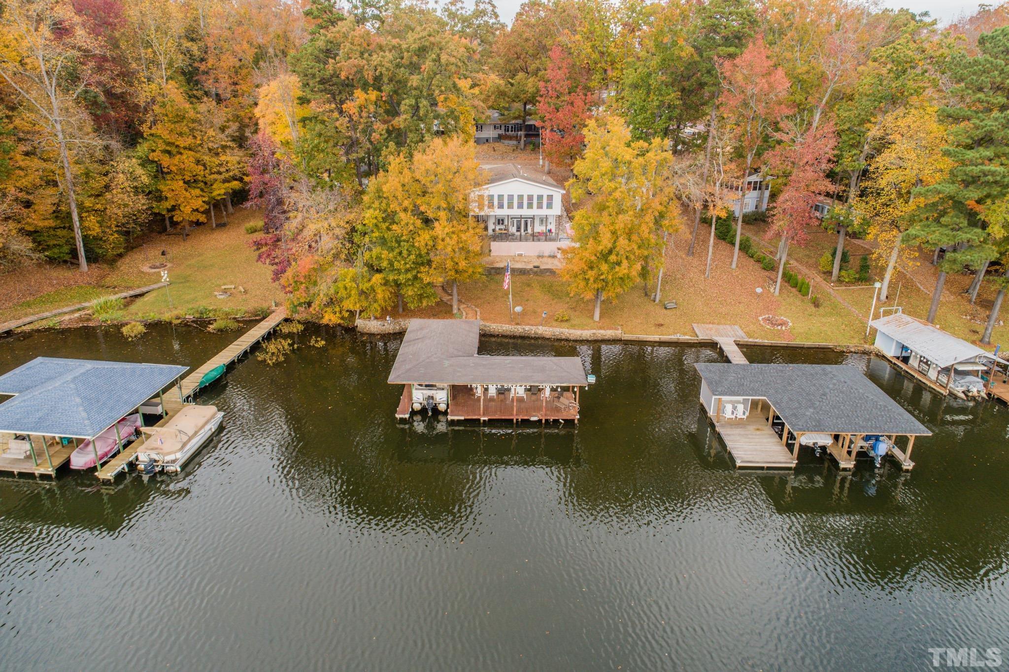 64 Fish Trail Bracey, VA 23919 - Photo 6 of 39 an aerial view of residential houses with outdoor space