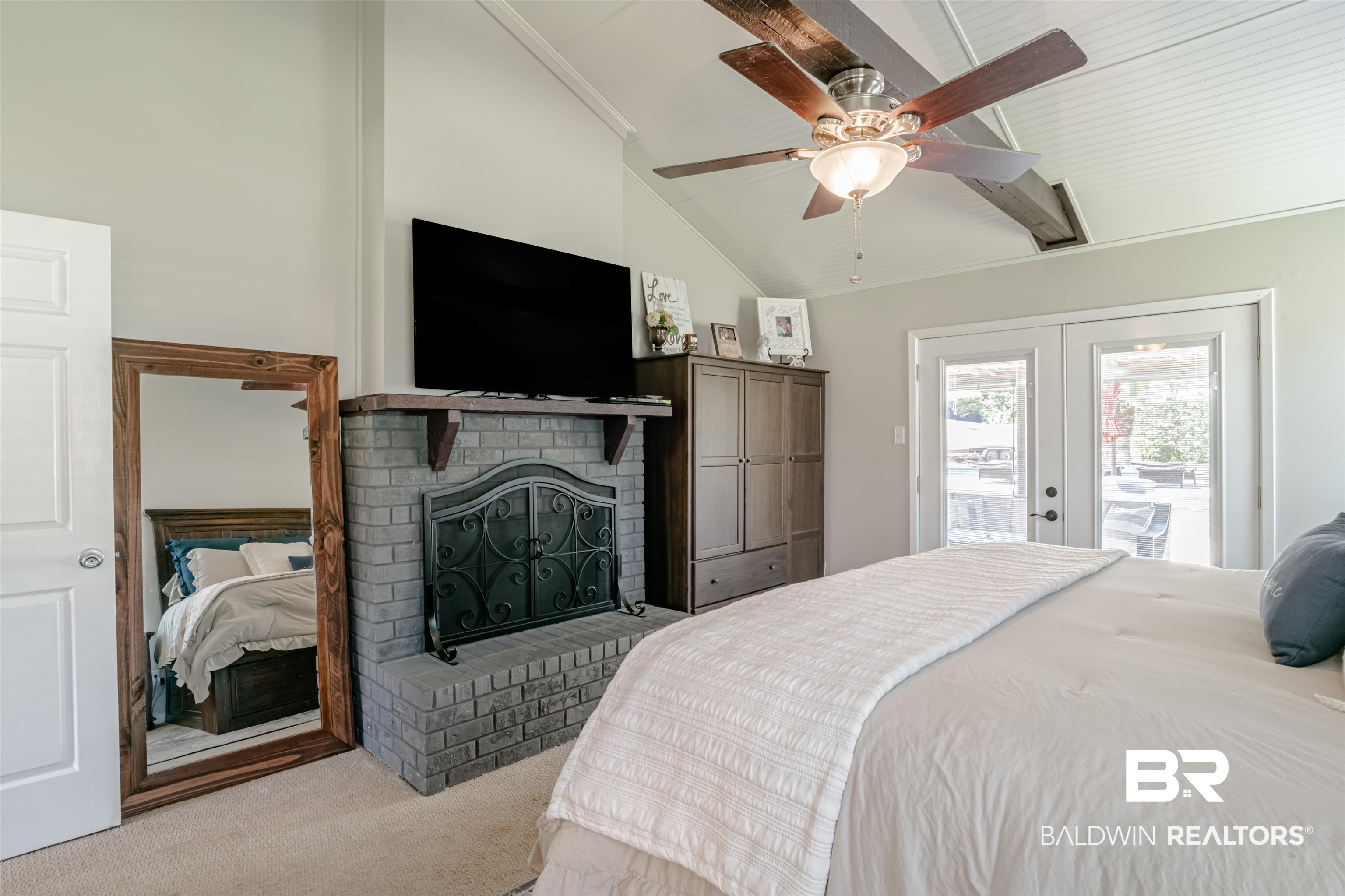 4250 Honey Court Mobile, AL 36619 - Photo 18 of 34 Fireplace in Primary