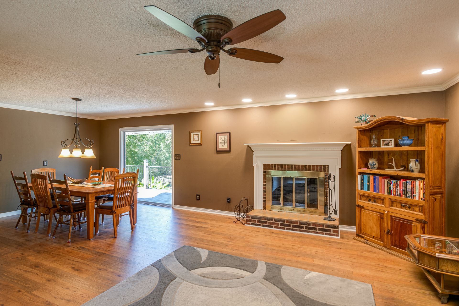 2743 Mouse Tail Road Parsons, TN 38363 - Photo 8 of 79 a view of a livingroom with furniture and a fireplace