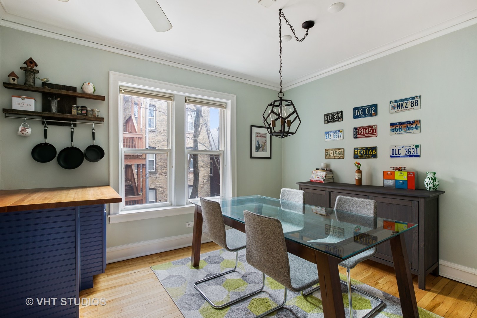 1946 West Patterson Avenue, Unit 2 Chicago, IL 60613 - Photo 7 of 13 a dining room with furniture and window