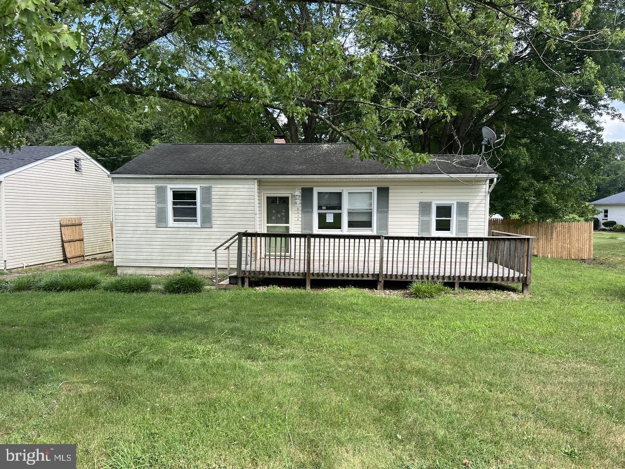 2590 Hallowing Point Road Prince Frederick, MD 20678 - Photo 1 of 10 a view of outdoor with yard and deck