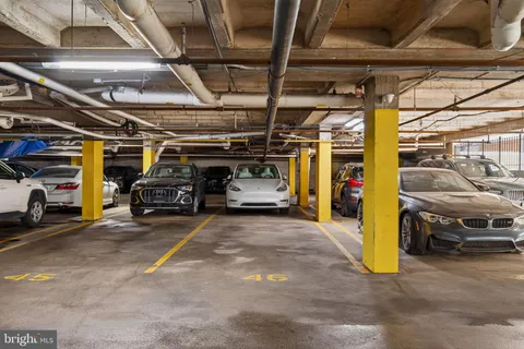 a view of car garage
