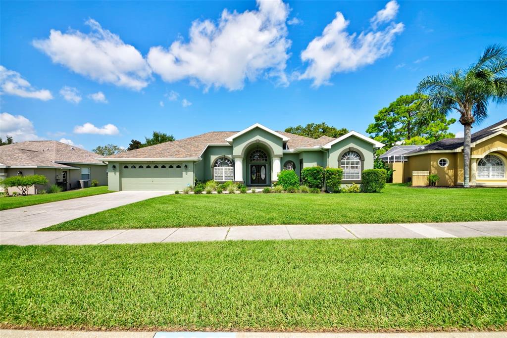 Front of home.