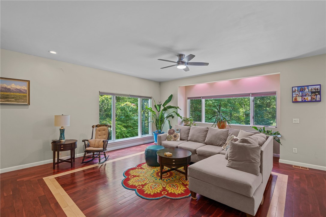 54 Ridge Drive Exeter, RI 02822 - Photo 14 of 49 Family Room with LED plant lights