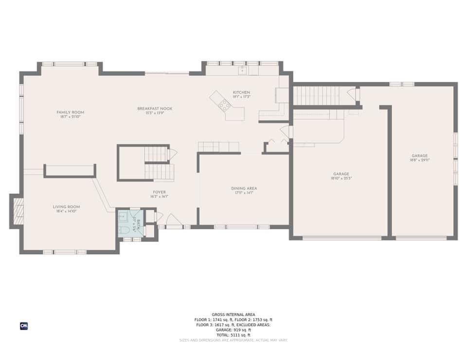54 Ridge Drive Exeter, RI 02822 - Photo 47 of 49 FLOOR PLANS FIRST FLOOR