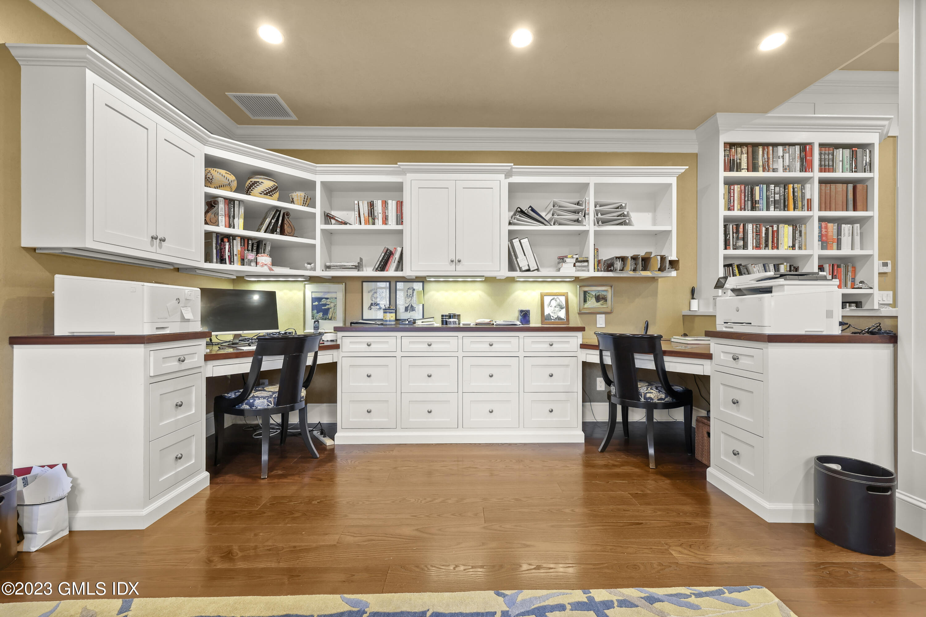 86 Winthrop Drive Riverside, CT 06878 - Photo 13 of 26 a workspace with furniture window and wooden floor