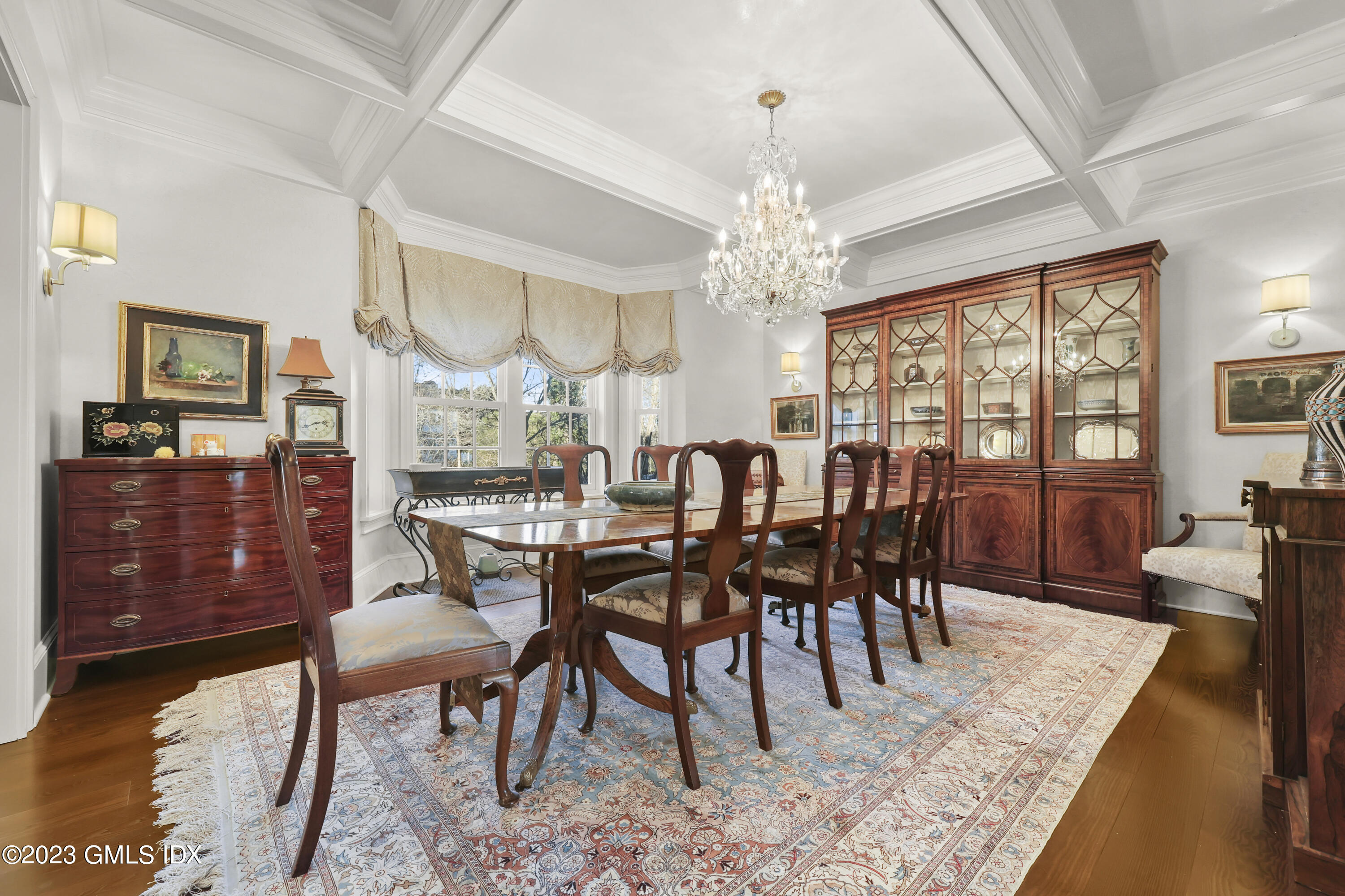 86 Winthrop Drive Riverside, CT 06878 - Photo 4 of 26 a view of a dining room with furniture window and wooden floor