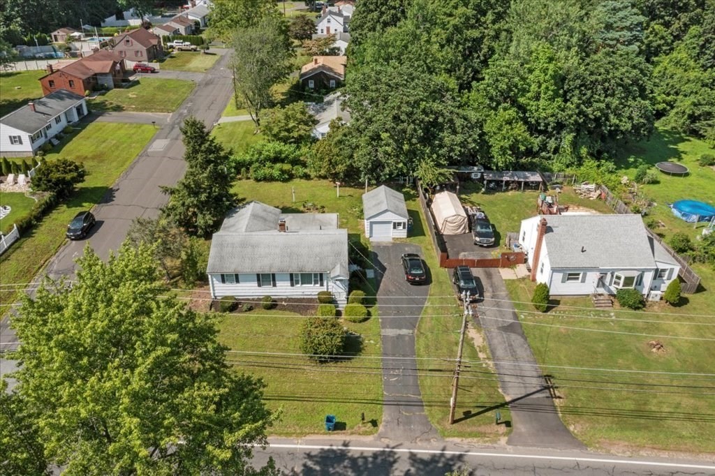 528 Morgan Road West Springfield, MA 01089 - Photo 3 of 42 an aerial view of residential houses with outdoor space and swimming pool