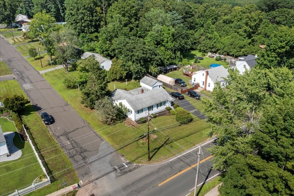 528 Morgan Road West Springfield, MA 01089 - Photo 35 of 42 an aerial view of a house with outdoor space