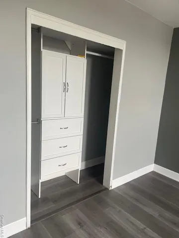 wooden floor in an empty room