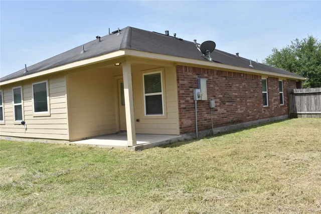 a view of a balcony with an outdoor space