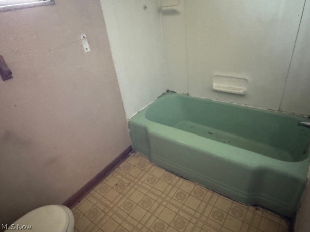 554 R Canton Road Steubenville, OH 43953 - Photo 11 of 15 Bathroom with toilet and tile patterned floors