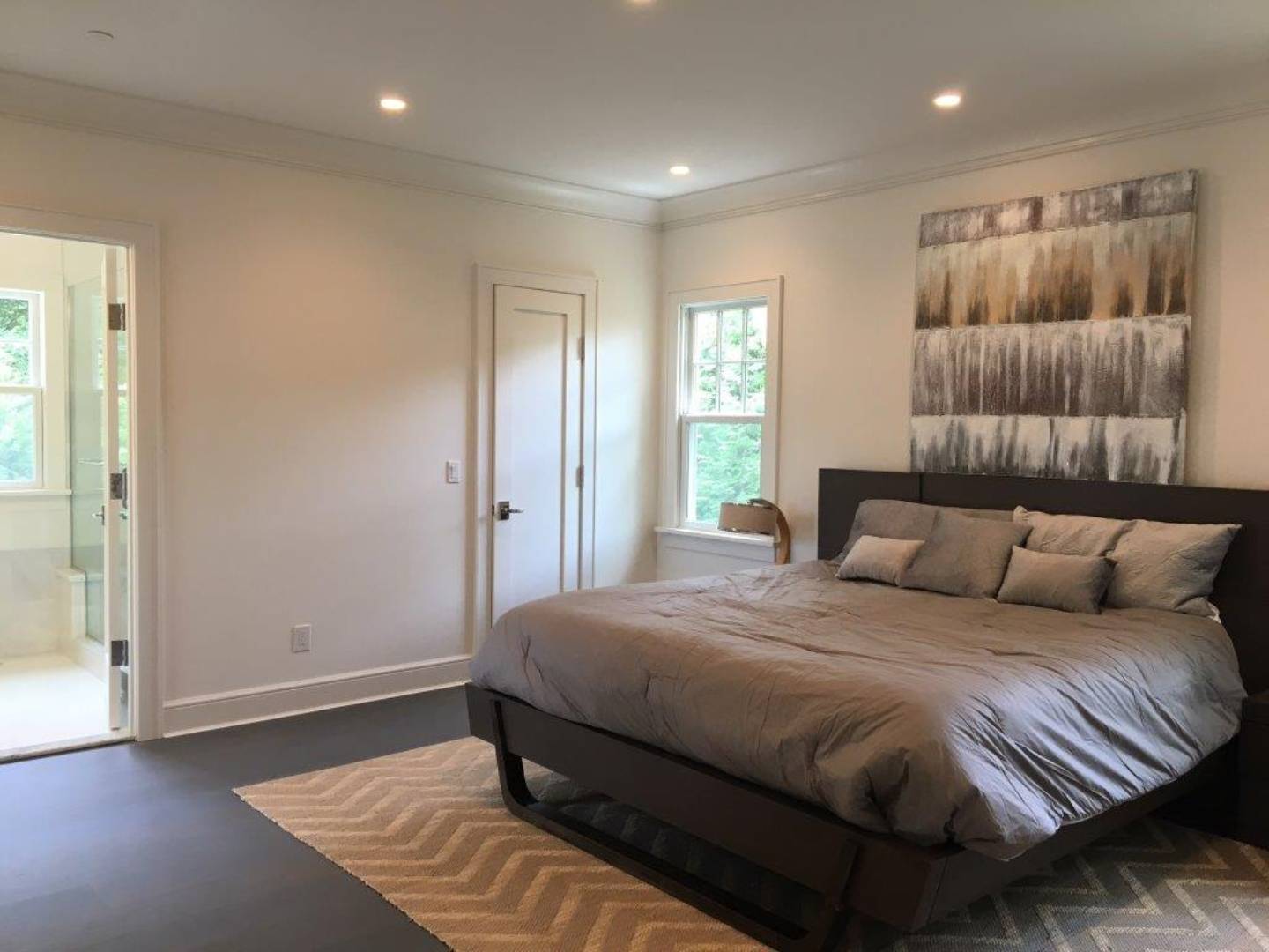 12 Inkberry Street East Hampton, NY 11937 - Photo 15 of 25 a bedroom with a large bed and a window