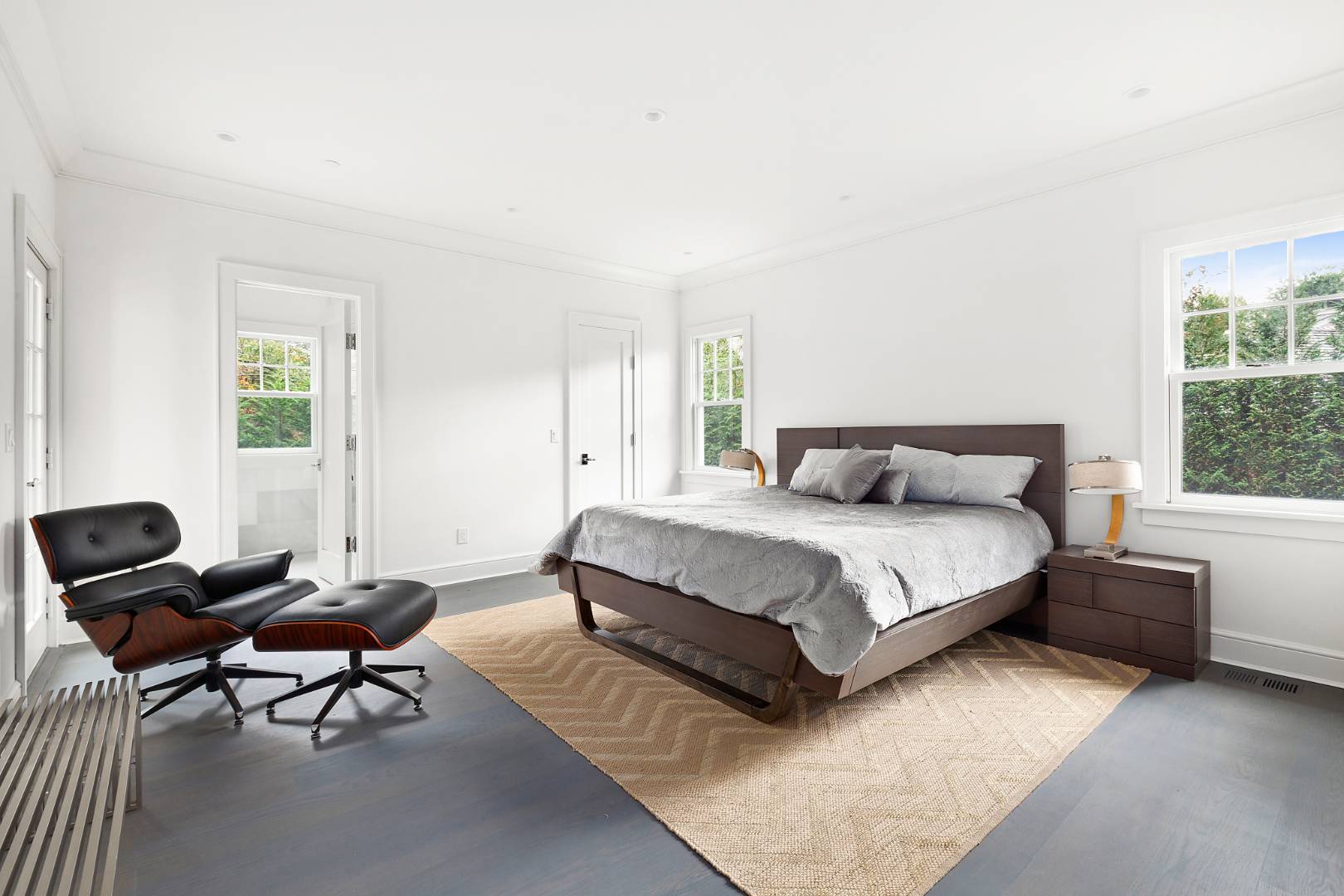 12 Inkberry Street East Hampton, NY 11937 - Photo 9 of 25 a bedroom with a bed chair and a window