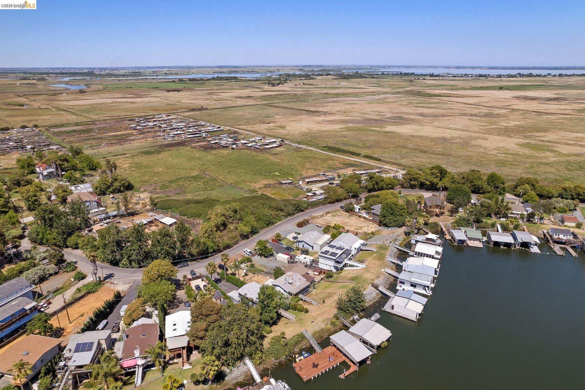 1704 Taylor Road Bethel Island, CA 94511 - Photo 67 of 73 Waterfront property featuring private docks and boat covers