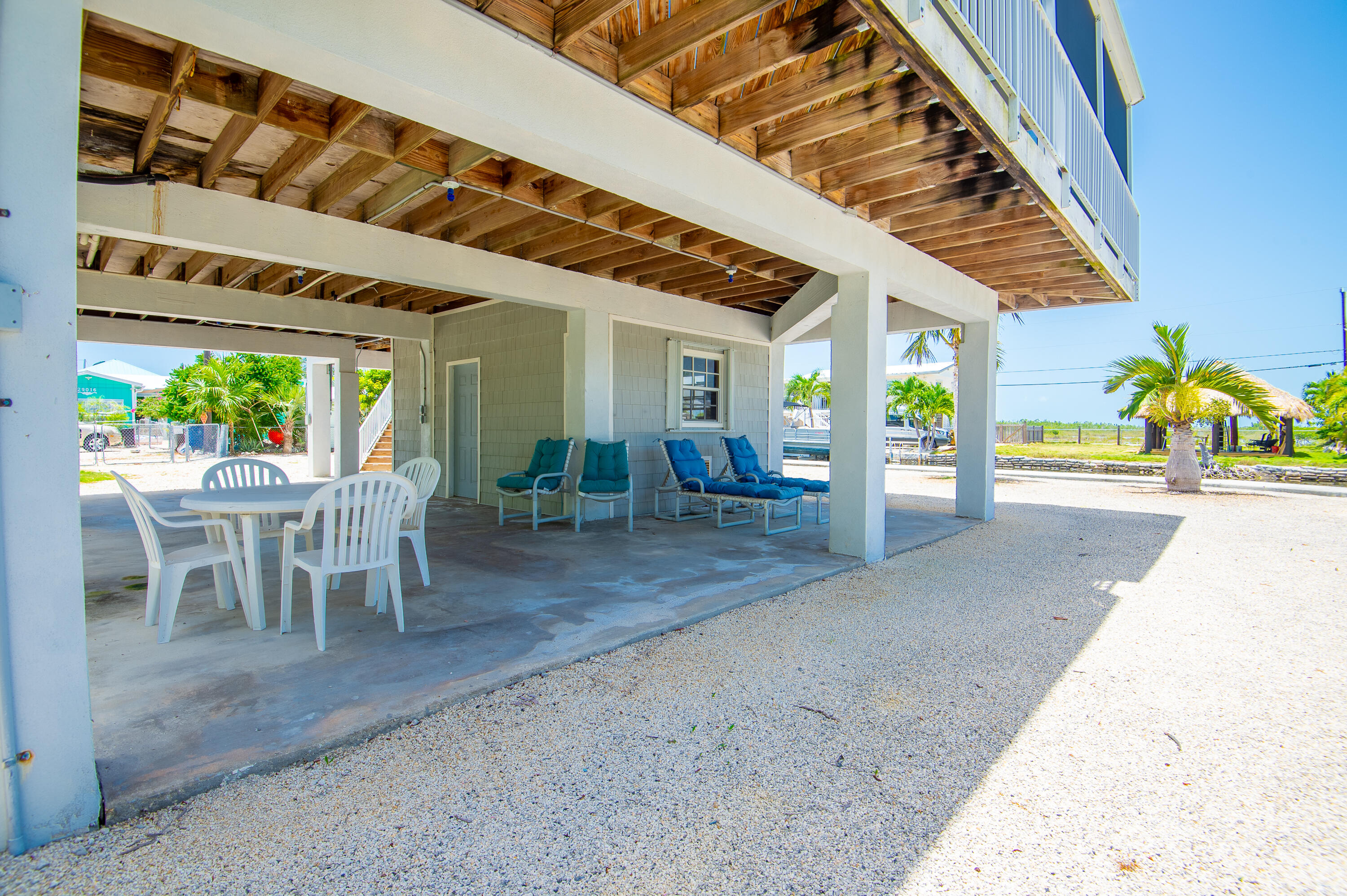 29015 Cedar Drive Big Pine Key, FL 33043 - Photo 32 of 38 swimming pool view with a outdoor seating space