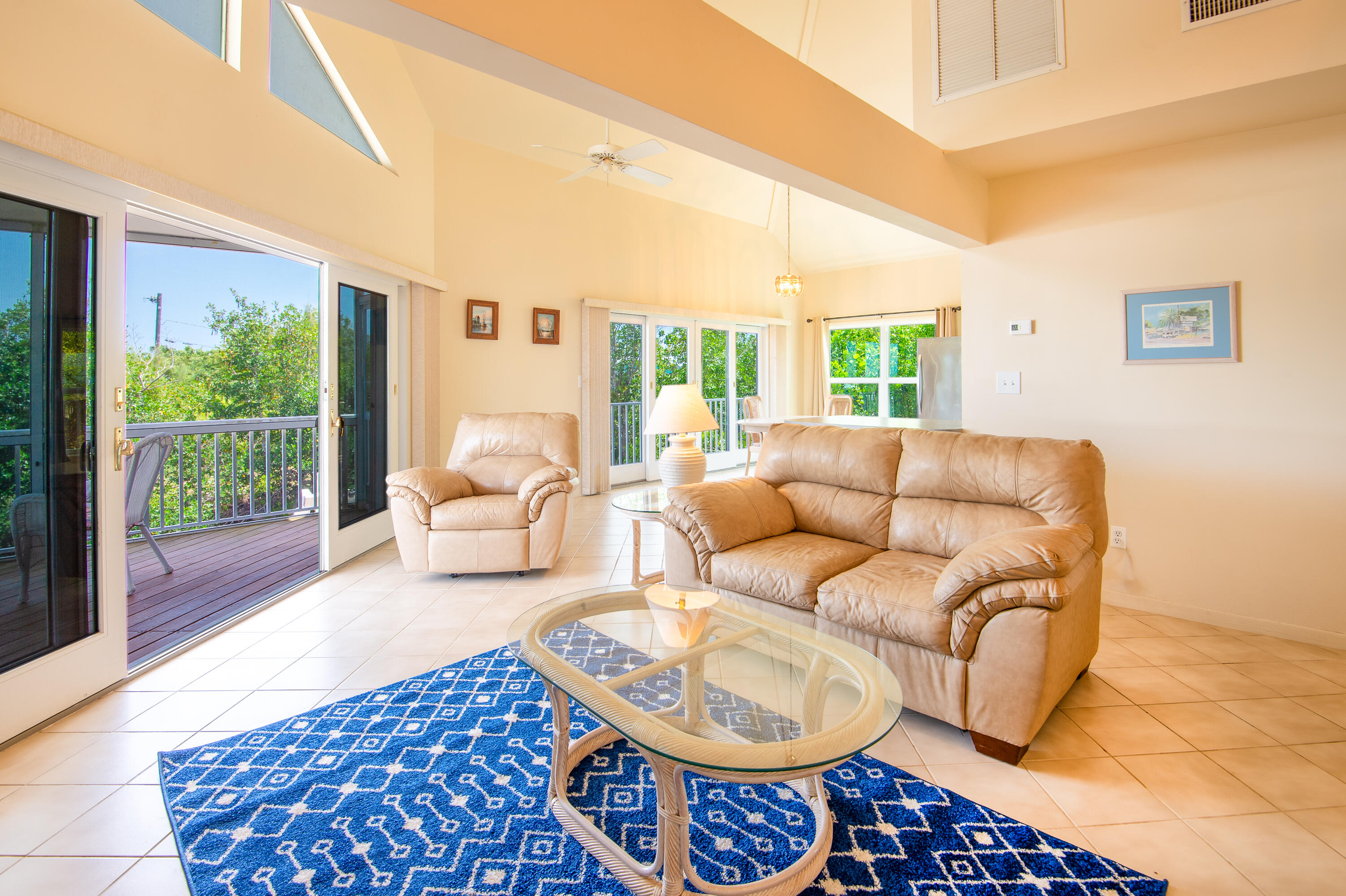 29015 Cedar Drive Big Pine Key, FL 33043 - Photo 6 of 38 a living room with furniture and a large window