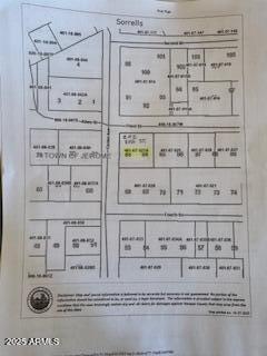 203 3rd Street Jerome, AZ 86331 - Photo 17 of 18 plat