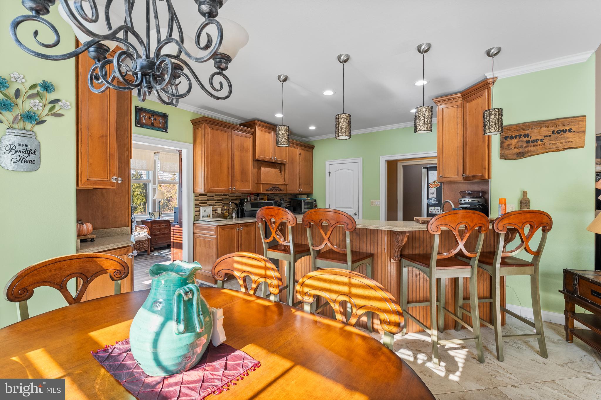 32383 Longridge Road Parsonsburg, MD 21849 - Photo 25 of 91 a living room with lots of furniture and a chandelier