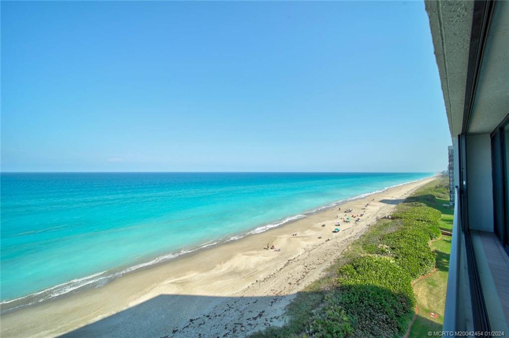 8800 South Ocean Drive, Unit 905 Jensen Beach, FL 34957 - Photo 5 of 67 a view of an ocean from a balcony